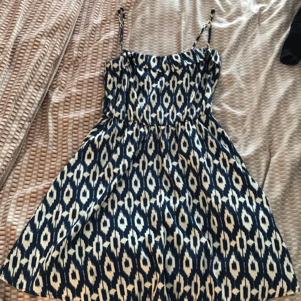 Blue Patterned Sundress